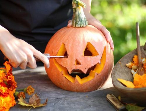 Przewodnik po tworzeniu dyniowych dekoracji na Halloween - ozdoby do domu i ogrodu